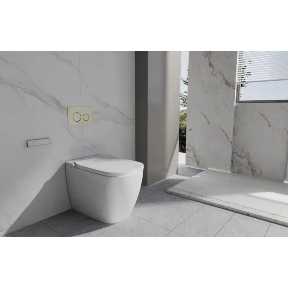 Novus Soft Square Floor Standing Smart Bidet Suite