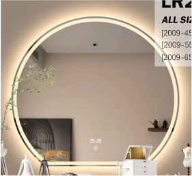 Smart Mirror - Round (with Bluetooth)