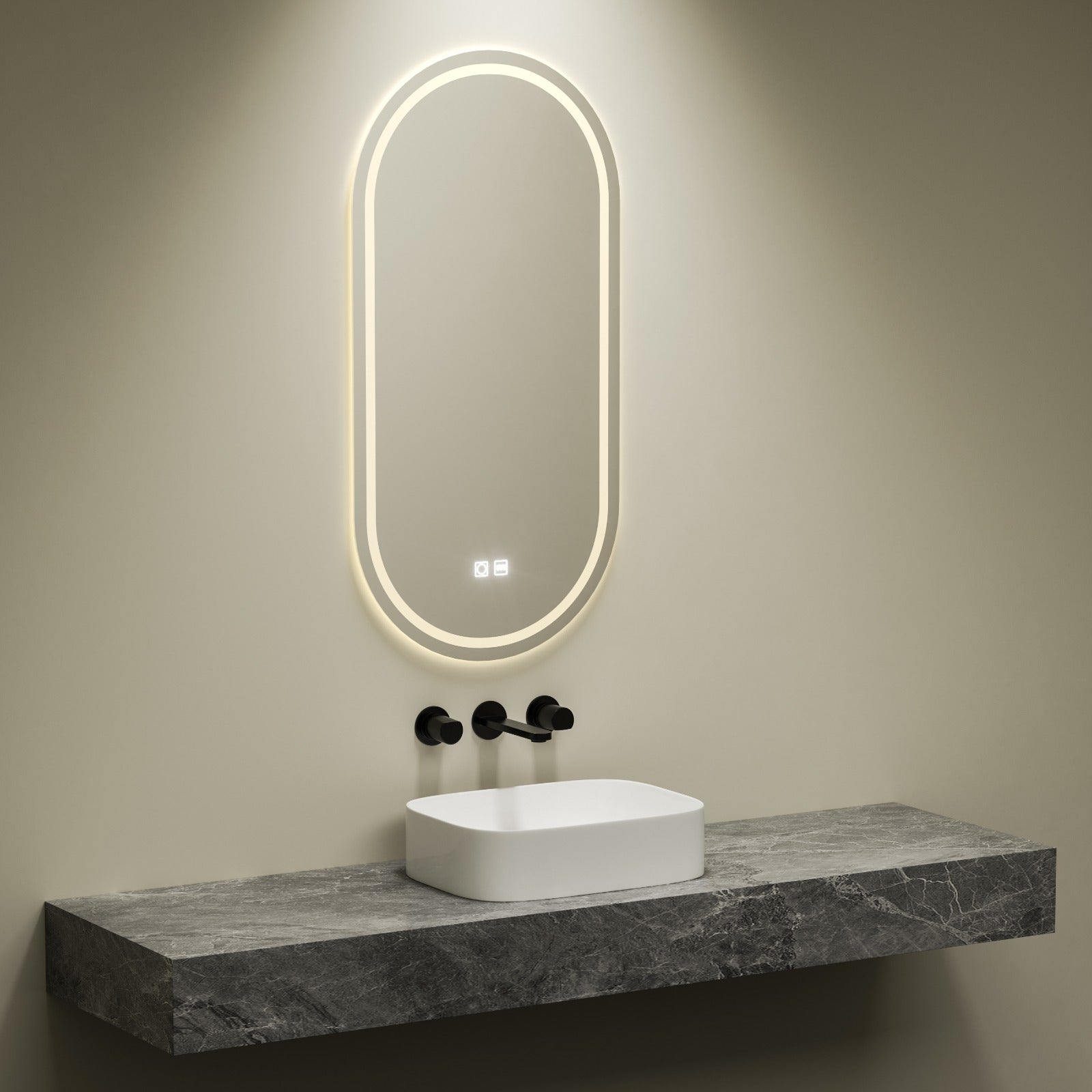 Smart Mirror - Oval