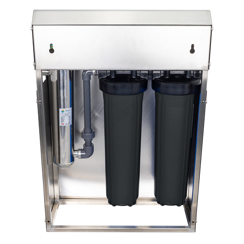 High Performance | Weather Resistant Twin Filter + UV Whole House Water Sanitation System