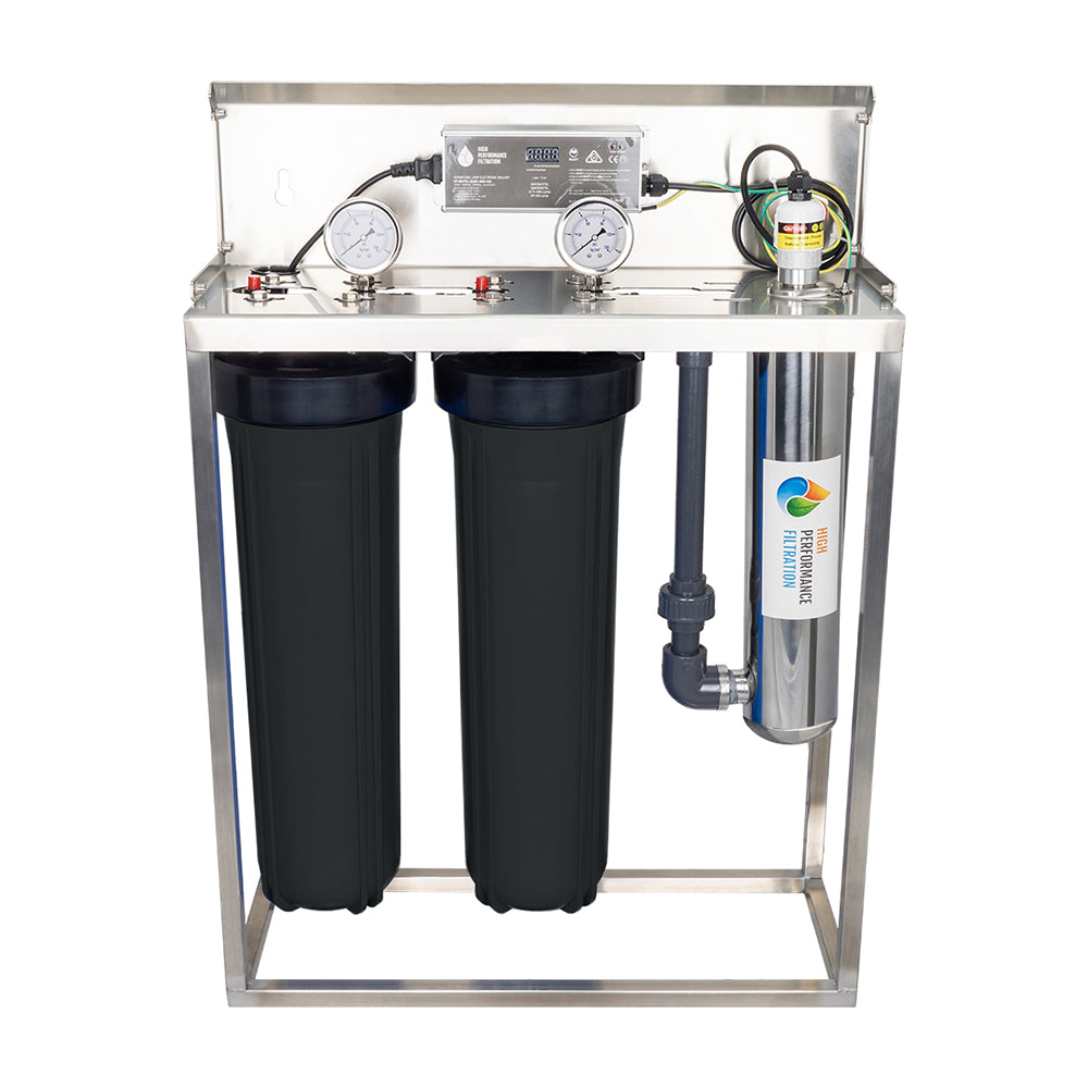 High Performance | Weather Resistant Twin Filter + UV Whole House Water Sanitation System